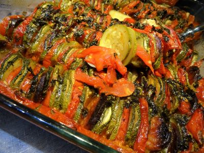 Tian de courgettes au chorizo - 6