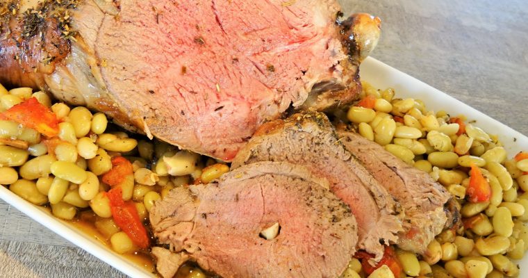 Gigot aux flageolets