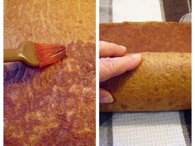 Bûche au chocolat blanc - 11
