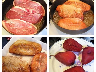 Magrets de canard aux poires - 5