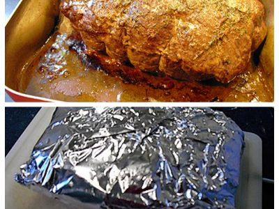 Rôti de boeuf congelé, temps de cuisson - 5