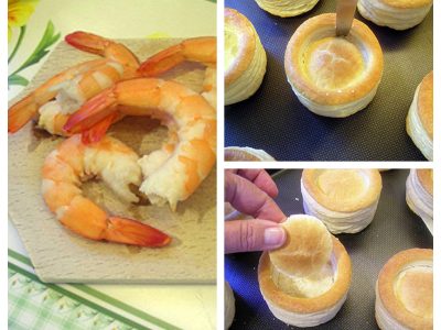 Vol au vent aux fruits de mer - 7