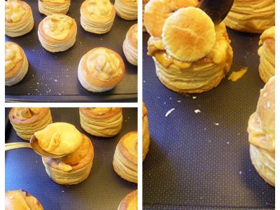 Vol au vent aux fruits de mer - 8
