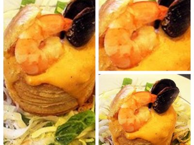Vol au vent aux fruits de mer - 9