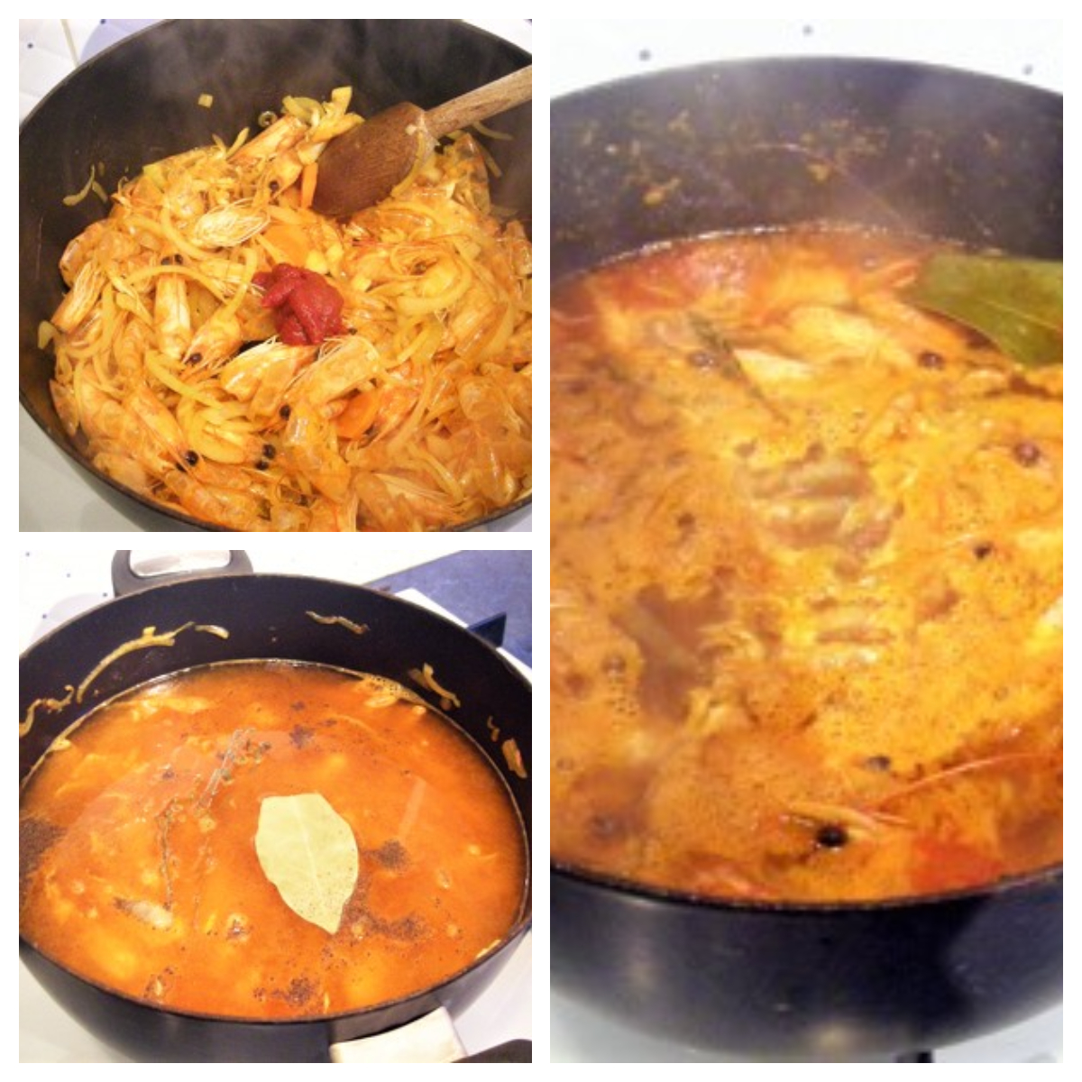 Bisque de crevettes La recette facile par Toqués 2 Cuisine