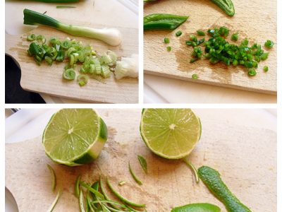 Carpaccio de saumon au vinaigre de fruits exotiques et gingembre - 5