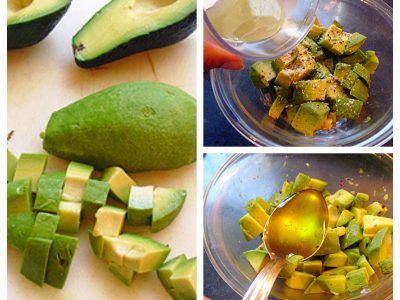 Carpaccio de saumon au vinaigre de fruits exotiques et gingembre - 6
