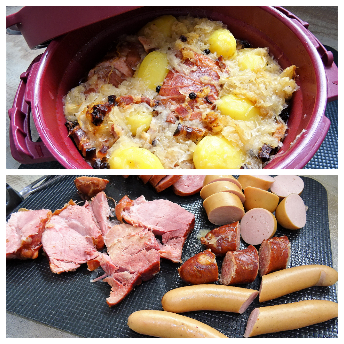 Choucroute au Micro Minute - La recette facile par Toqués 2 Cuisine