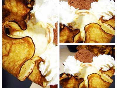 Corolles de crêpes aux 2 chocolats - 2