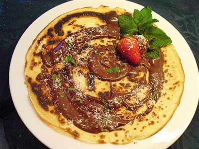 Crêpes chocolat noix de coco - 1