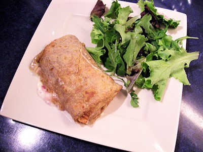 Crêpes jambon fromage