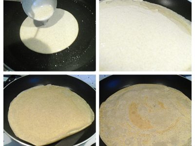 Crêpes aux crevettes et champignons - 6