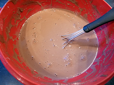 Pâte à crêpes au chocolat - 5