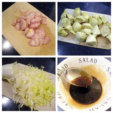 Salade gourmande au magret et foie gras - 3
