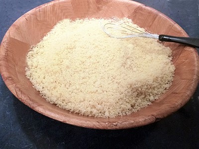 Couscous de lotte et gambas - 5