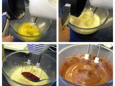 Crème au beurre au chocolat - 4