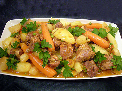 Résultat de recherche d'images pour "navarin d'agneau aux légumes de printemps"