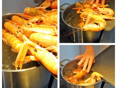 Langoustines fraîches, temps de cuisson - 3