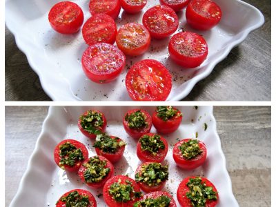 Clafoutis de tomates cerises - 3