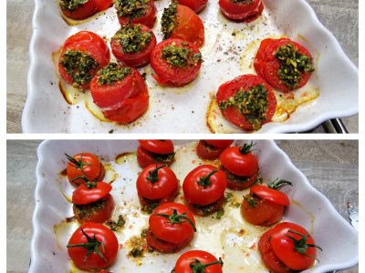 Clafoutis de tomates cerises - 4