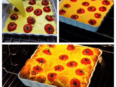 Clafoutis de tomates cerises - 7