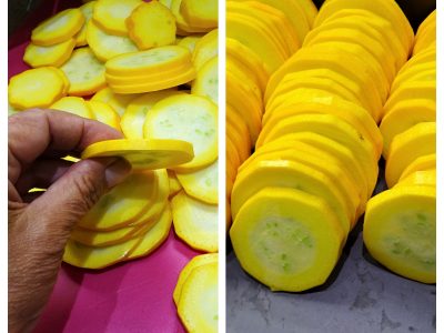 Tian de courgettes jaunes - 2