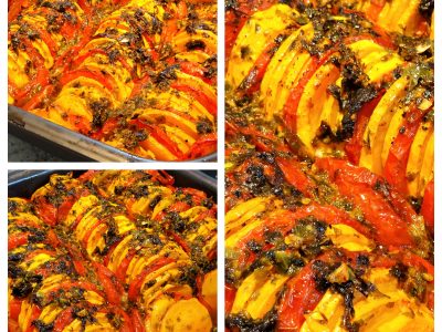 Tian de courgettes jaunes - 6