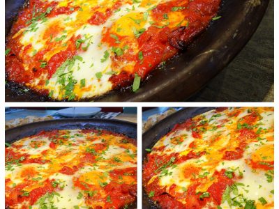 Tajine tomates poivrons et oeufs - 15