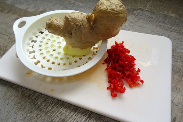 Tajine tomates poivrons et oeufs - 5