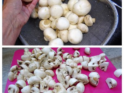 Filets mignon moutarde et champignons - 2