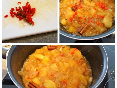 Chutney aux pommes - 5