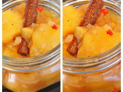 Chutney aux pommes - 6