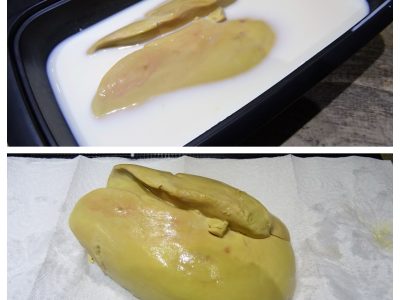 Foie gras truffé, cuisson vapeur - 2