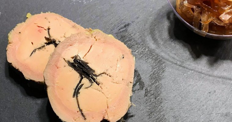 Foie gras truffé, cuisson vapeur