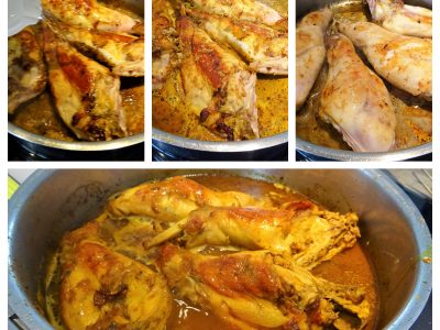 Lapin au curry - 4