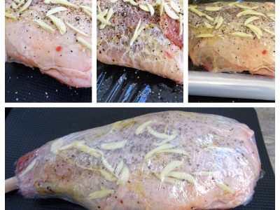 Gigot d'agneau de lait au four - 2