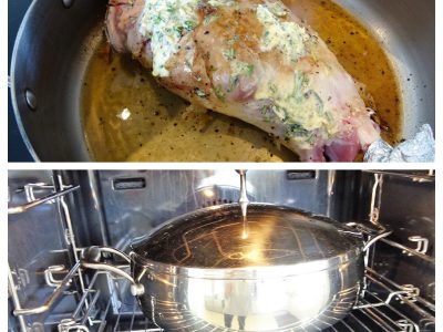 Gigot d'agneau de lait au four - 5
