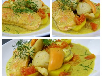 Marmite du pêcheur curry crème de coco - 8