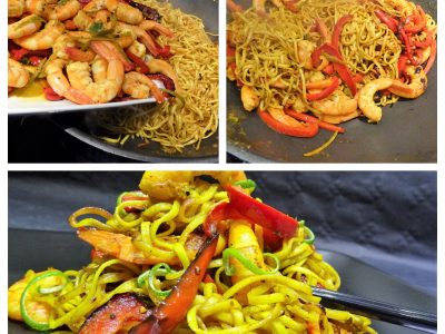Nouilles chinoises aux crevettes - 9
