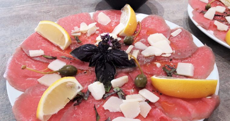 Carpaccio de bœuf