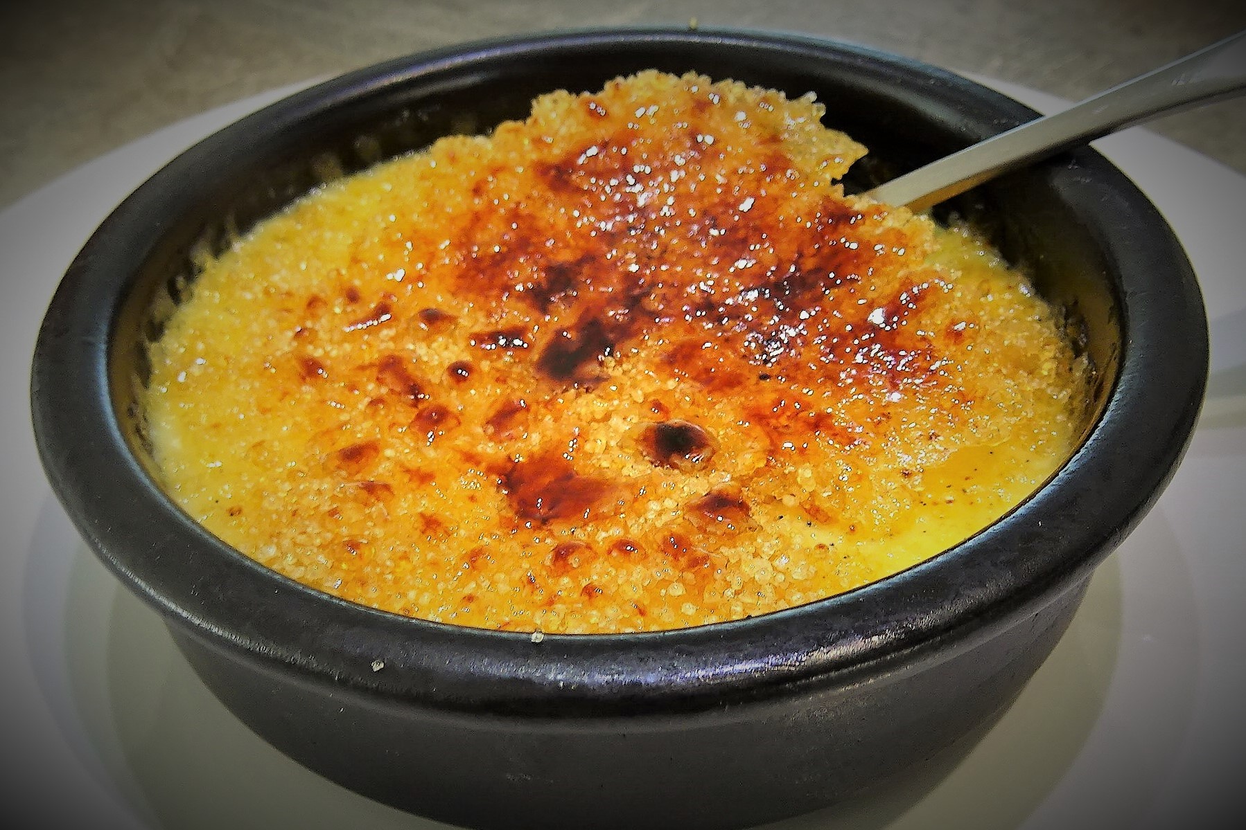 Crème brûlée à la vanille - 1