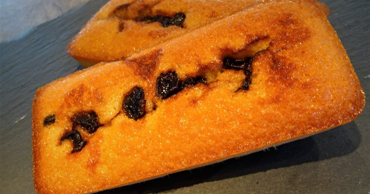 Financiers rhum raisins