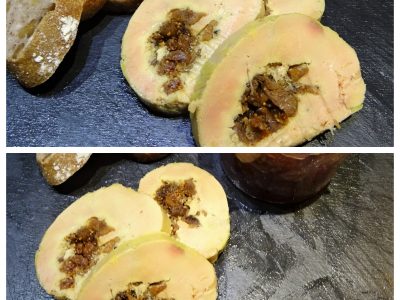 Foie gras farci aux figues - 8