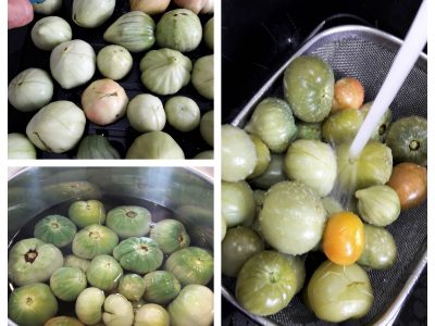 Chutney de tomates vertes au curry - 2