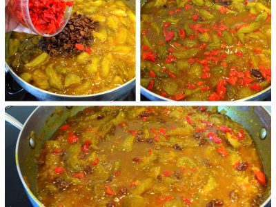 Chutney de tomates vertes au curry - 8