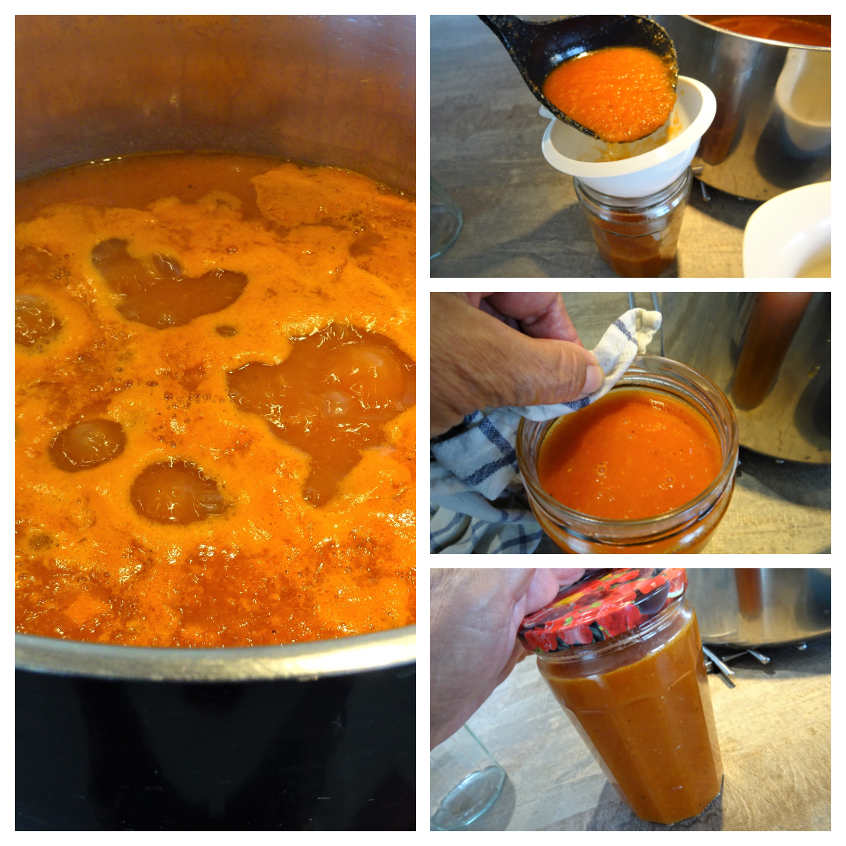 Stérilisation au four sauce tomates maison La recette facile par