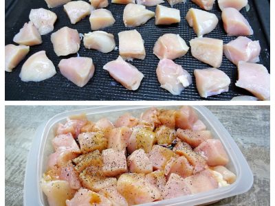 Bouchées de poulet au jambon fumé - 2