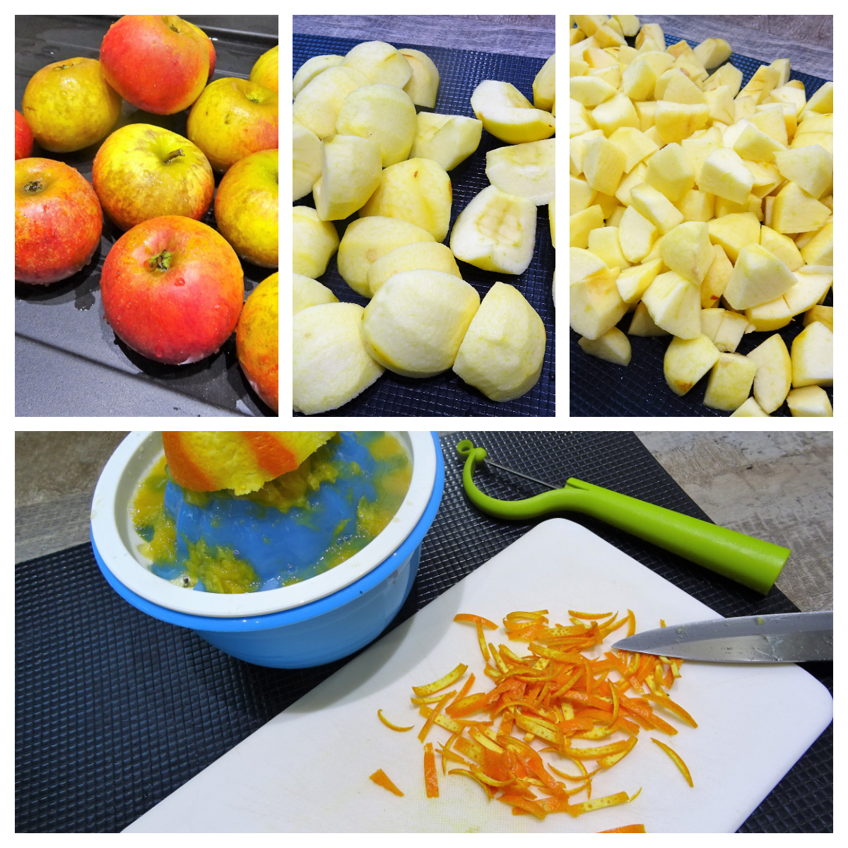 Compote pommes orange au microondes La recette facile par Toqués 2