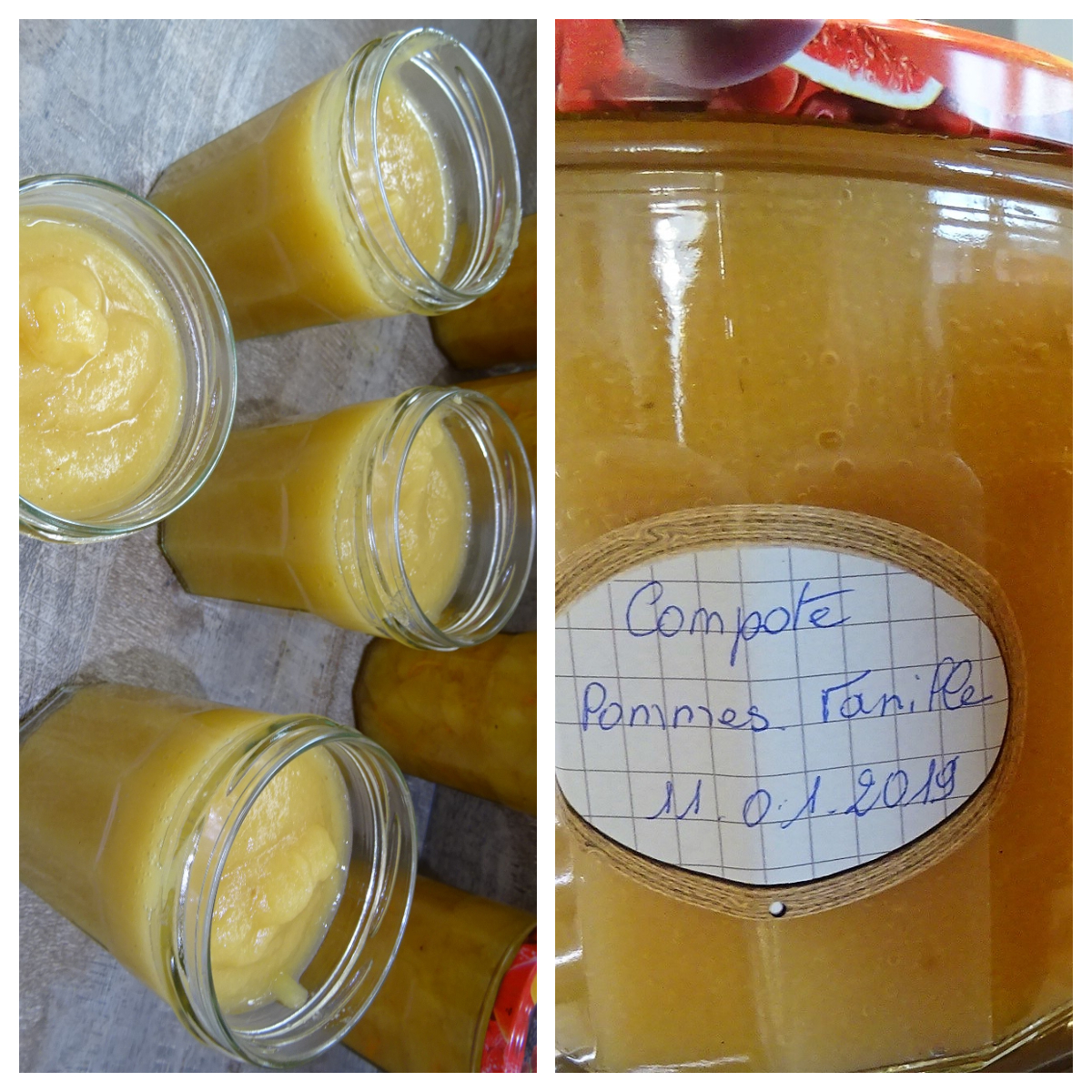 Compote pommes vanille La recette facile par Toqués 2 Cuisine