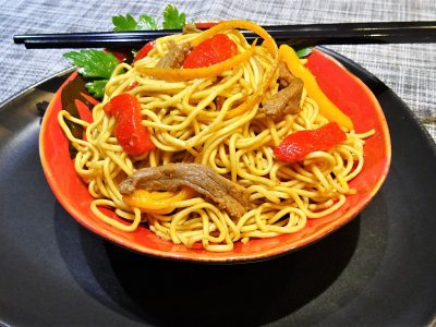 Nouilles chinoises au bœuf - 7